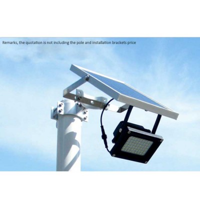 high quality outdoor ip65 solar panel 120w led solar flood bulkhead light